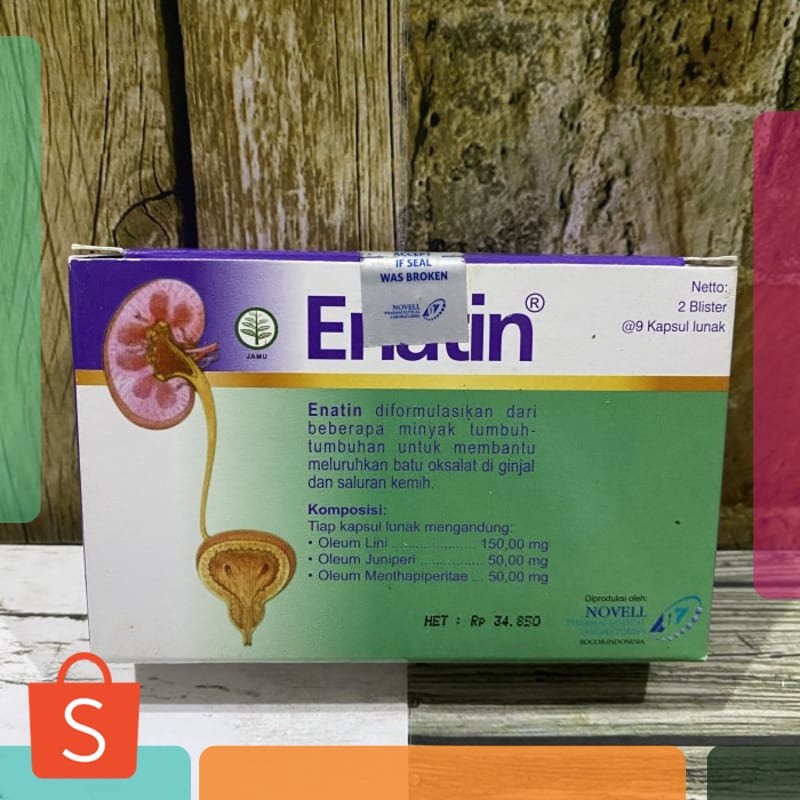 Termurah kapsul enatin obat batu ginjal