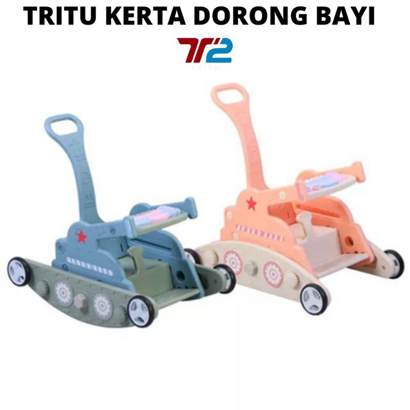 Tritu Stroller Multifungsi | Stroller Bayi | Kereta Dorong Bayi