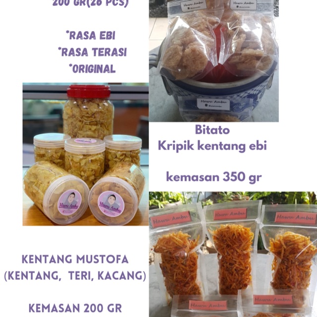 

Keripik Kentang Hawu Ambu