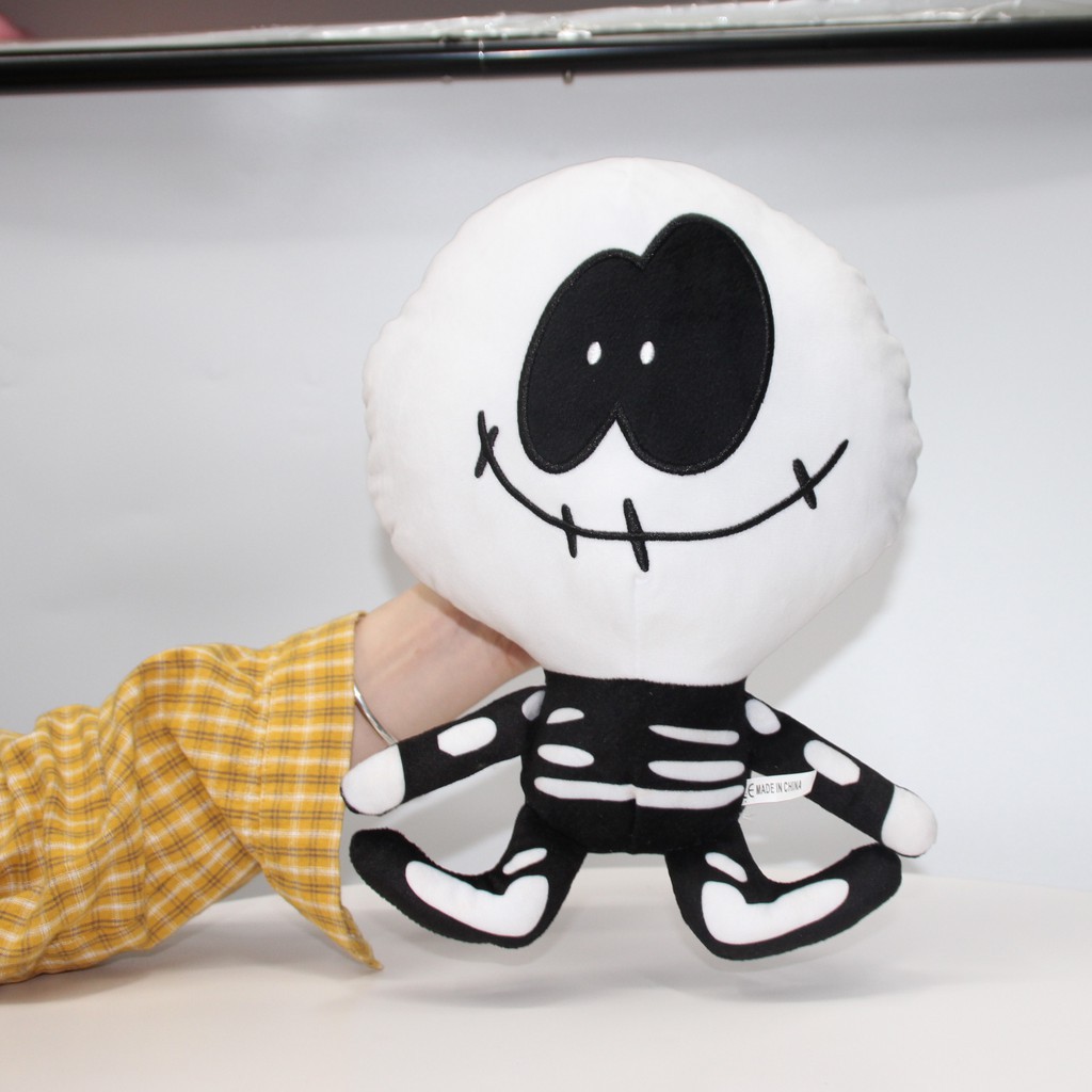 In stock！Friday Night Funkin Plush Toy, FNF Whitty a Lemon Boyfriend Monster Dem Doll