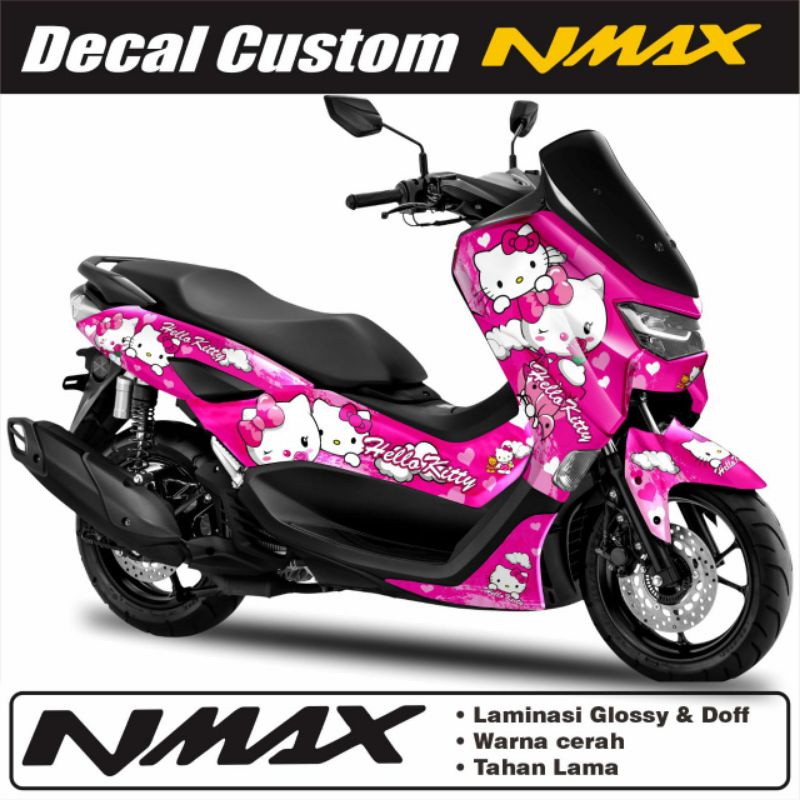DECAL NMAX 2020 Full Body - Sticker Nmax full Variasi Hello kitty