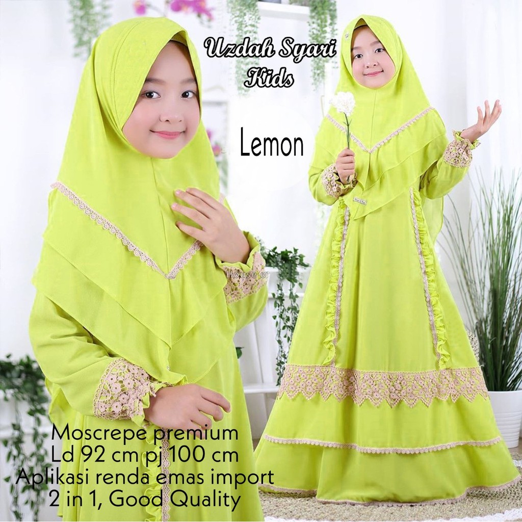 SYARI UZDAH KID GAMIS UZDAH KID / GAMIS ANUHA ANAK 8-12TH