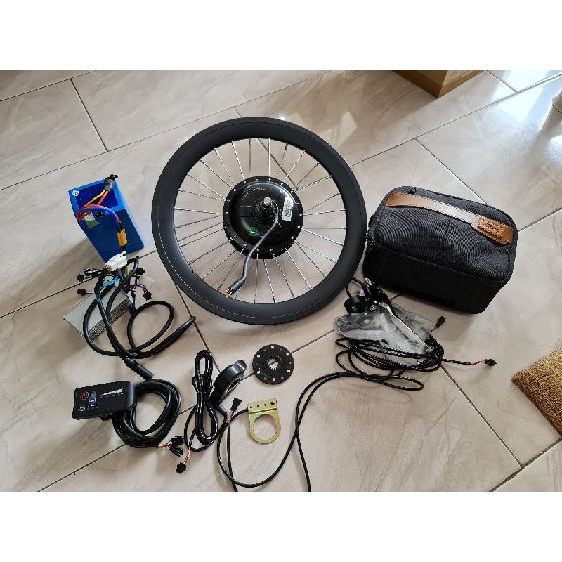 ebike Kit Bafang motor komplit tinggal pasang