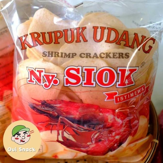 

KERUPUK UDANG NY. SIOK OVAL / KRUPUK NY. SIOK BULAT | OUI SNACK