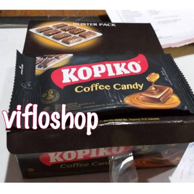 

[PRODUK YA90R] Permen Kopiko Blister Pack / Kopiko kemasan Blister (12 x 24 gram) 09B