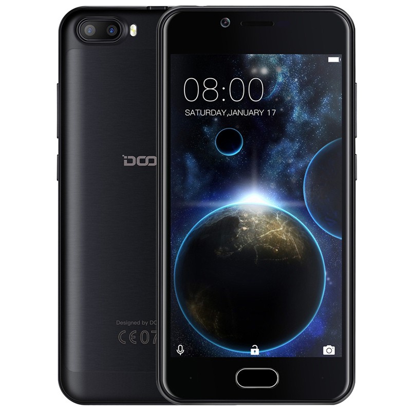 HP.192-Hot Sale DOOGEE Shoot 2 Android 7.0 2GB+16GB 5.0 Inch MTK6580 Quad Core 3G Smartphone