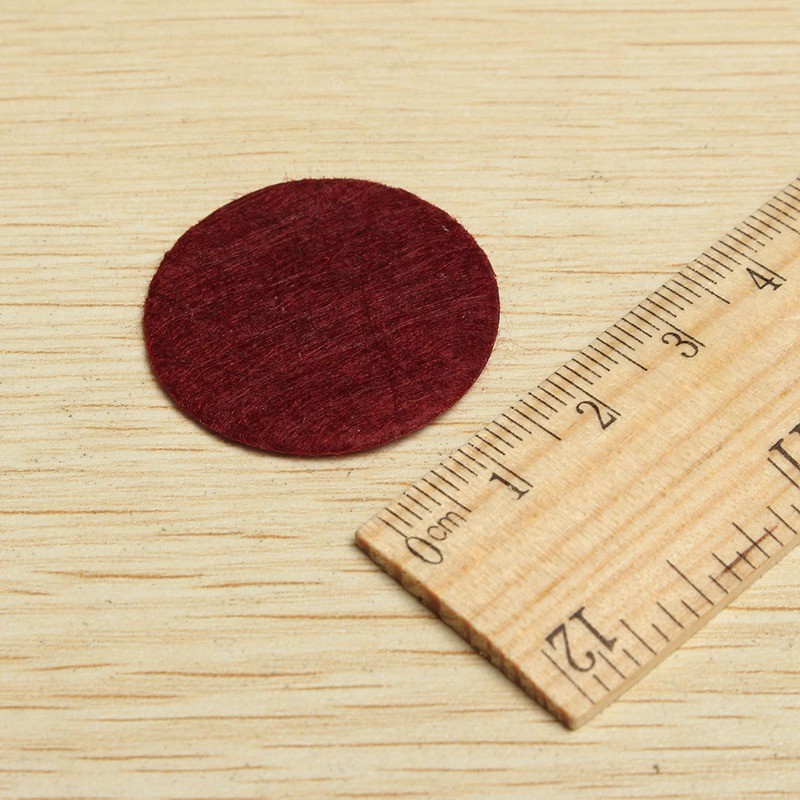 Felt Fabric Pads - Felt Bentuk Lingkaran Dia 25/30mm (100 pcs)