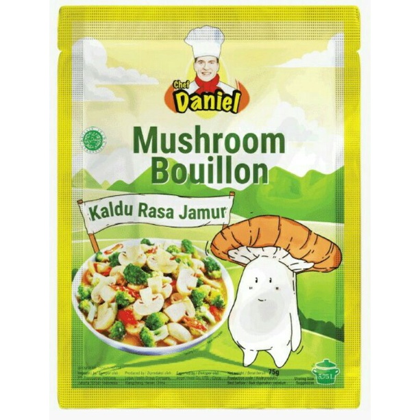 CHEF DANIEL Mushroom Bouillon Kaldu Jamur 75 gr