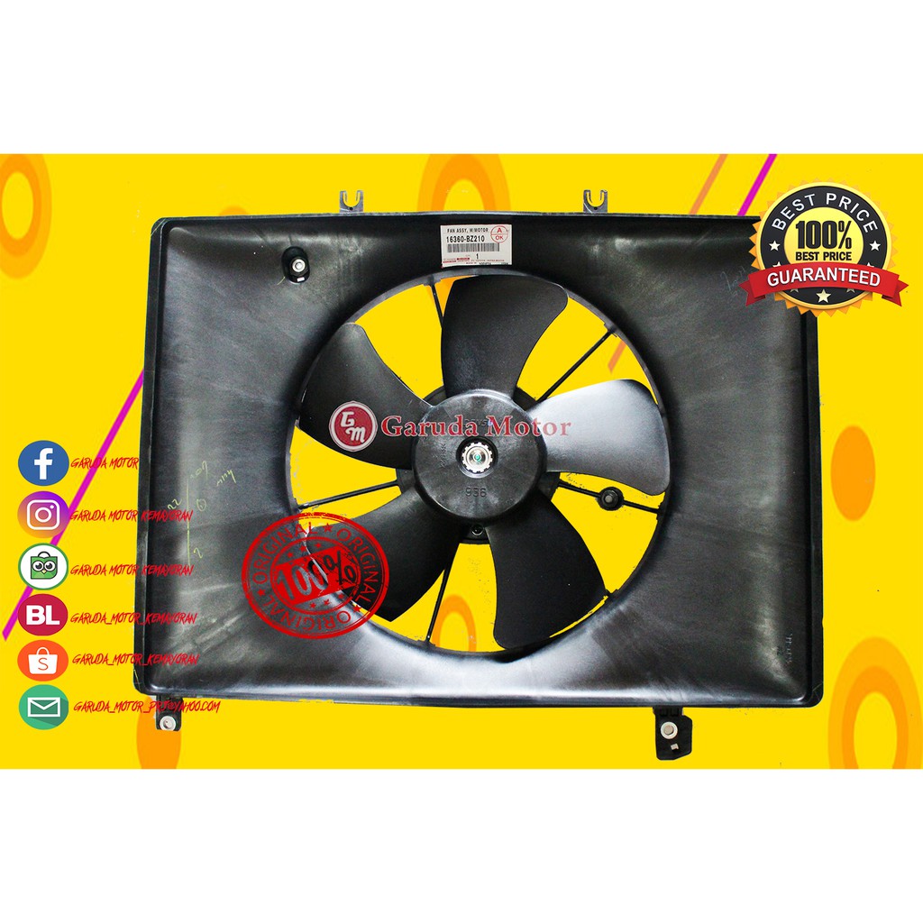 16360-BZ210-001 KIPAS/FAN MOTOR UNTUK AVANZA/XENIA 2011~