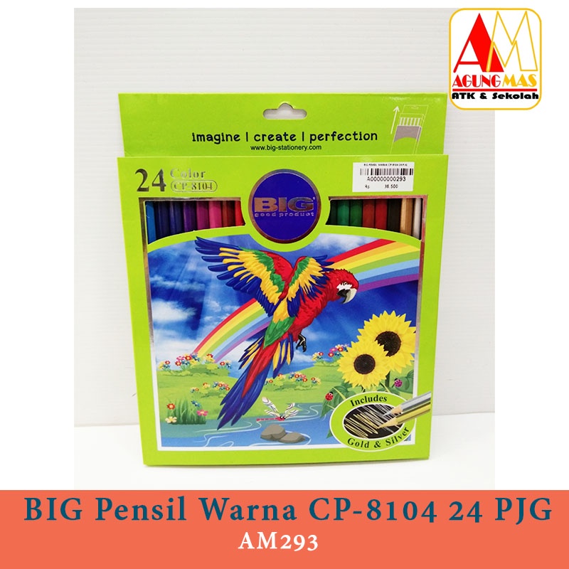 

BIG Pensil Warna CP-8104 24 PJG