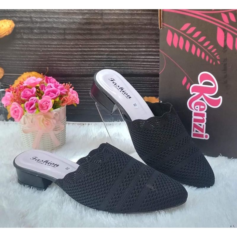 Flat rajut import/flat hill kaca/slop rajut