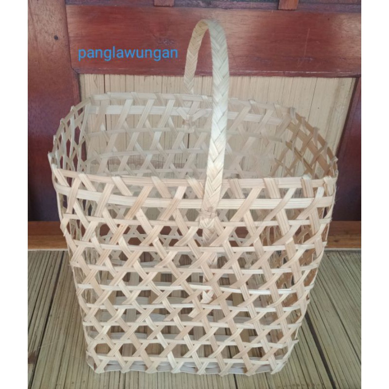 anyaman bambu tas isabella 19×24×25