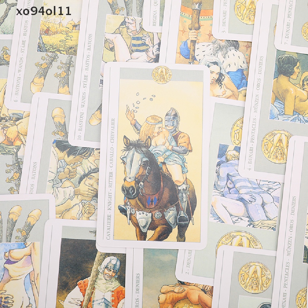 78 Kartu Tarot Oracle Erotis Untuk Hadiah