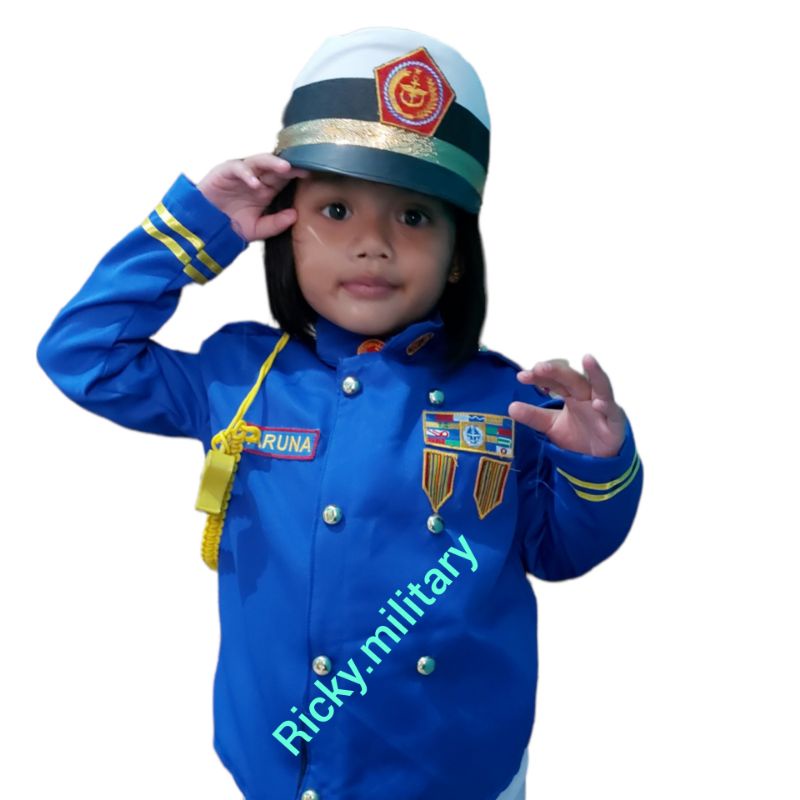 baju taruna akmil anak TK