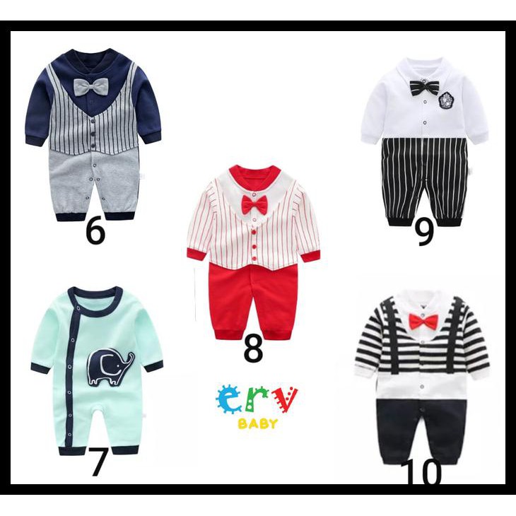 F4ZB ROMPER BAYI / JUMPER BAYI / BAJU BAYI LAKI-LAKI 66XE