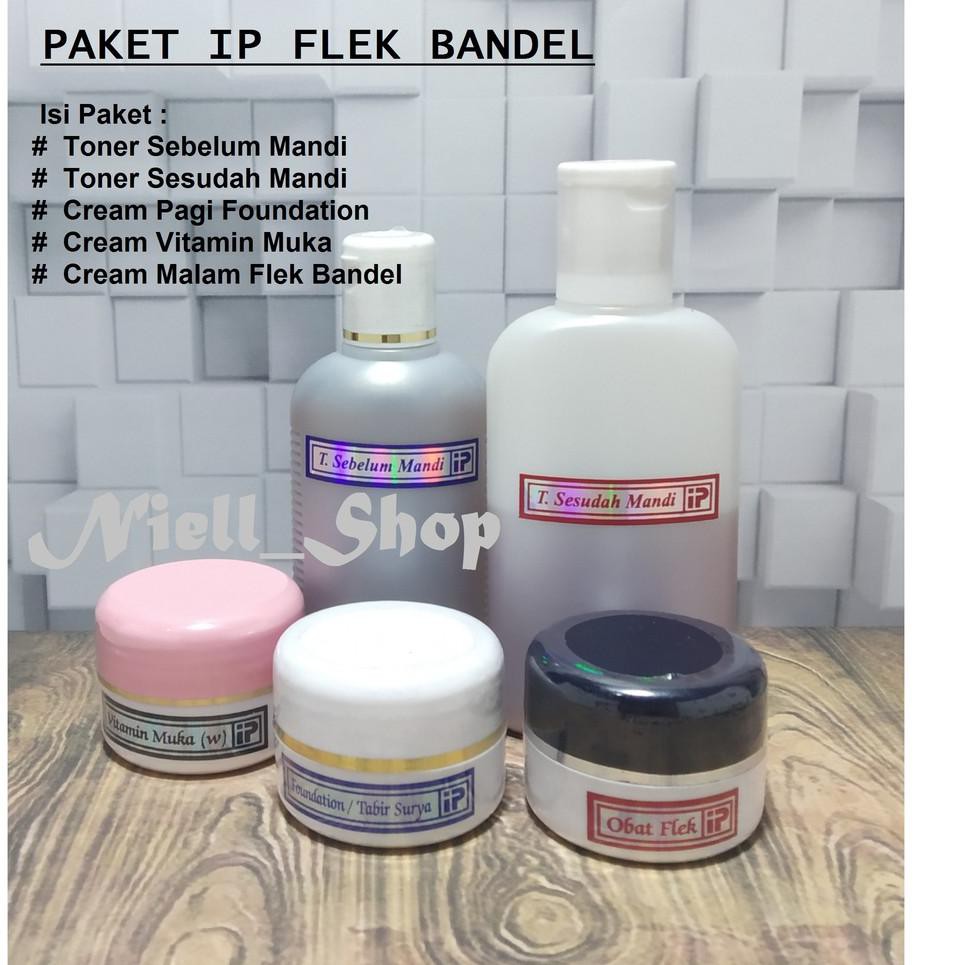 Penjualan Terbanyak.. CREAM IP PAKET FLEK BANDEL ORI  IPUNG SKINCARE KUDUS ORIGINAL / PAKET IP ISI 5