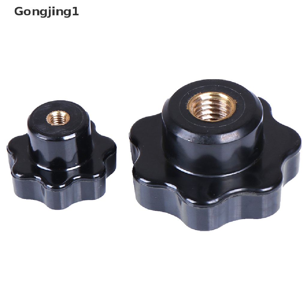 Gongjing1 M5 / M6 / M8 / M10 / M12 Female Thread Seven Star Knob Clamping