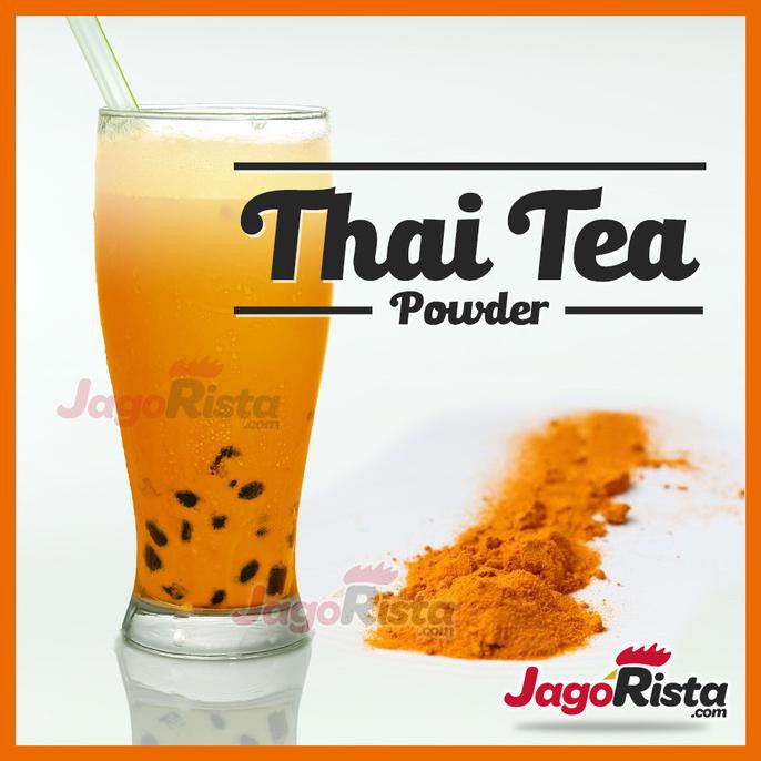 

TERMURAH 1 Kg Jagorista - Thai Tea - Premium Bubble Drink Powder TH303