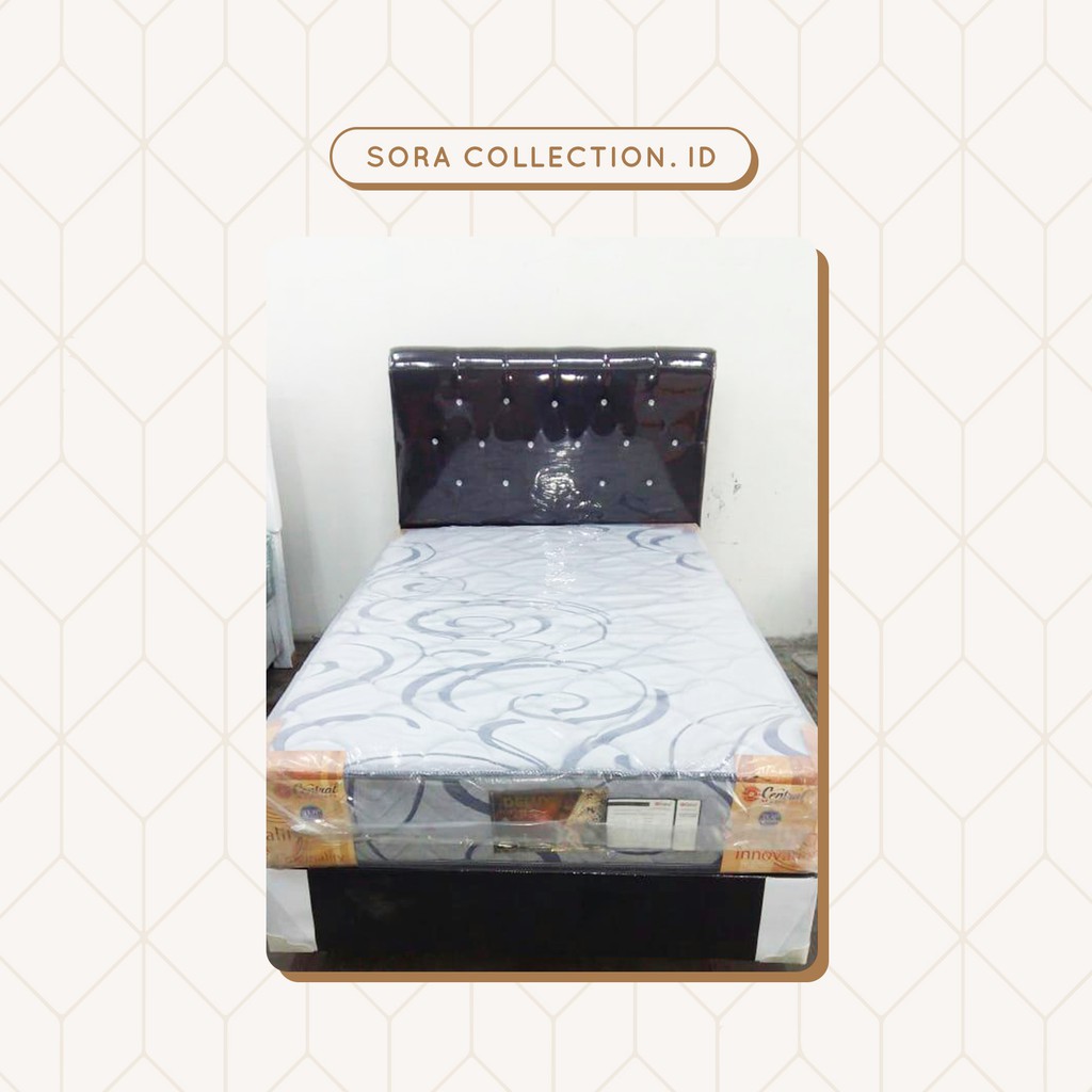 Central Springbed Deluxe Uk 120x200 ( Full Set )