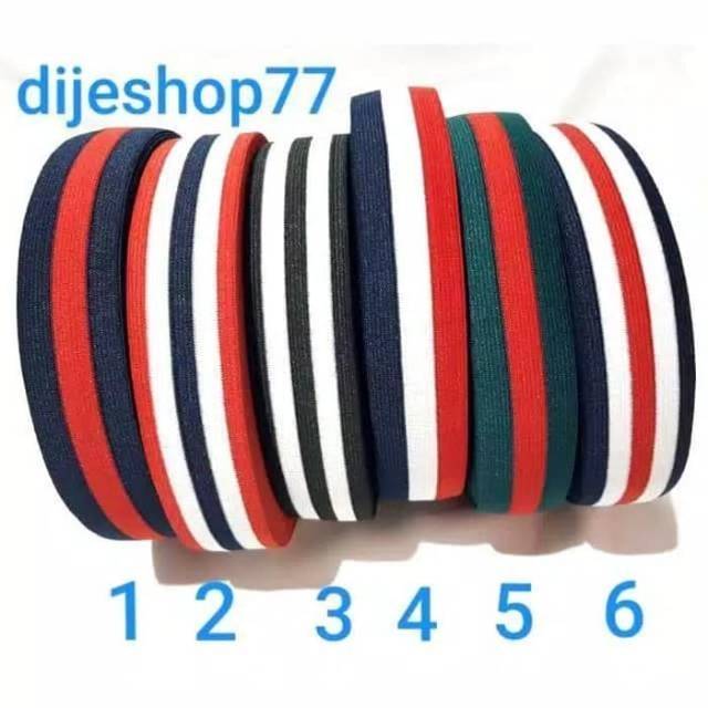 Karet Elastis 4cm / RIB karet 4 cm / Karet Celana / Karet lengan manset / Rib jaket sweater