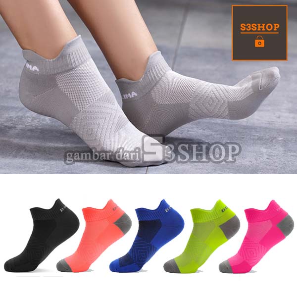 Kaos Kaki Basket Gym Jogging Warna Premium Ankle Sport Socks Tebal Fit di Kaki