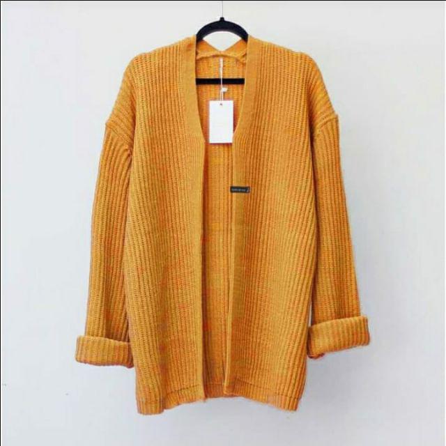 MY001-  KARDIGAN RAJUT HALUS KNIT CARDIGAN  OUTTER-Mustrad