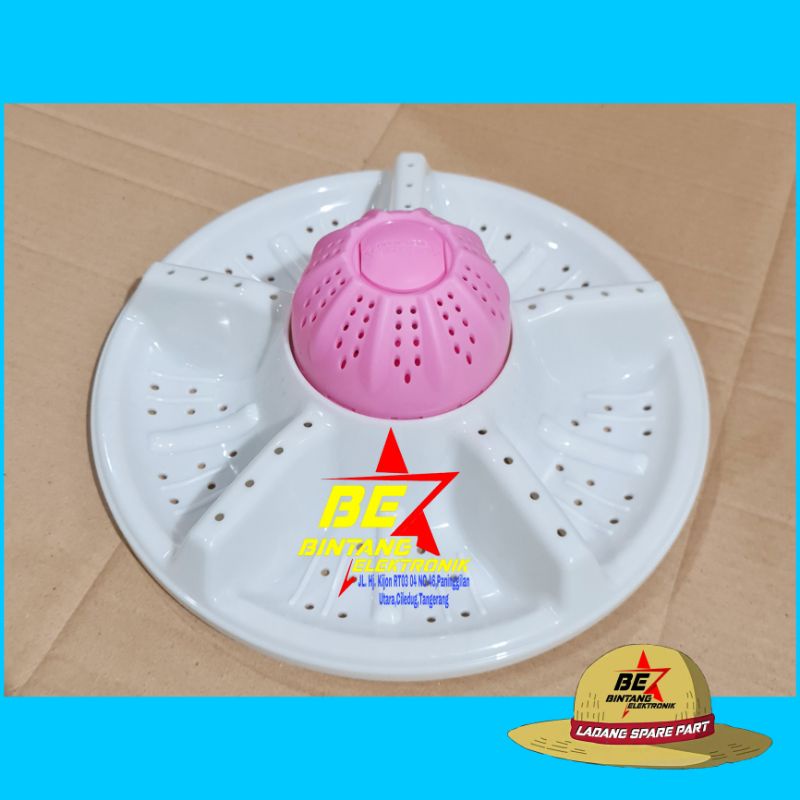 PULSTATOR POLYTRON AS GERIGI 10 DIAMETER 32 CM PENGGILAS MESIN CUCI POLYTRON 1643A Pulsator Pink