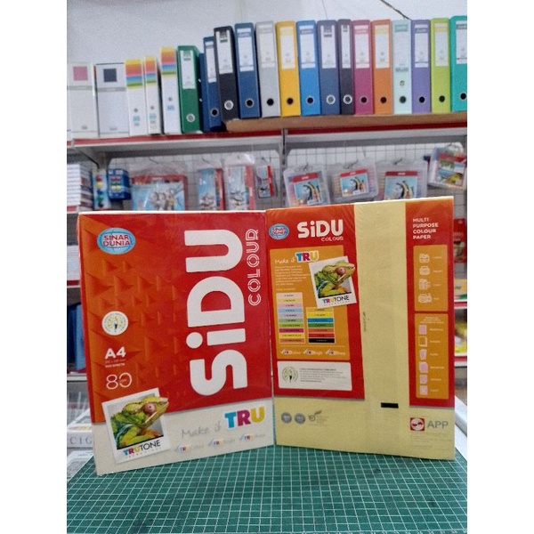 

Kertas Warna A4 80gsm SIDU IT 1