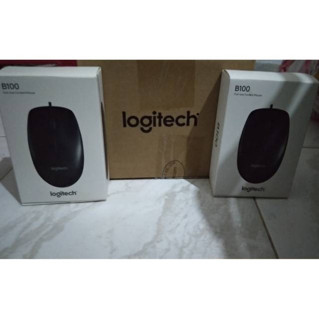 Mouse b100 logitech usb original 100%