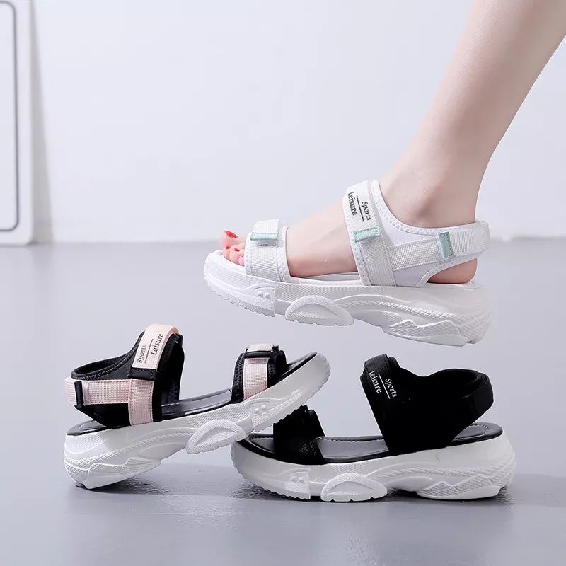Sandal Wanita Korean Style Terlais /Sandal Wanita Olahraga /Sandal Gunung Sandal Tali Gunung Wanita 