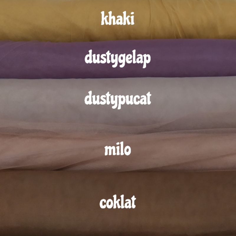 Kain tile prancis Softtulle Softtule Tile Lembut