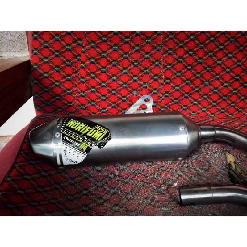 norifumi n4 stainless KLX/D-Tracker 150