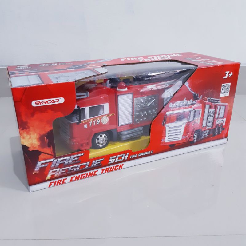 Rc Truk Pemadam Kebakaran - Mainan Mobil Truck Fire Damkar Remot Kontrol Anak