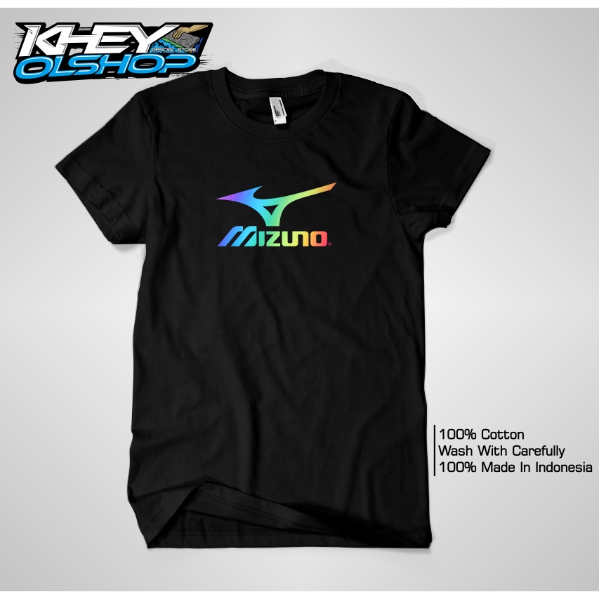 Baju Kaos Tshirt Distro Unisex Mizuno / Kaos Voli Mizuno Pria Wanita Terlaris - KHEYOLSHOP