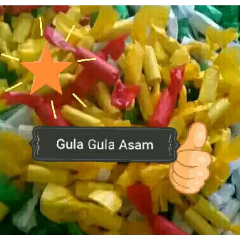 

Gula - Gula Asam isi 80 pcs