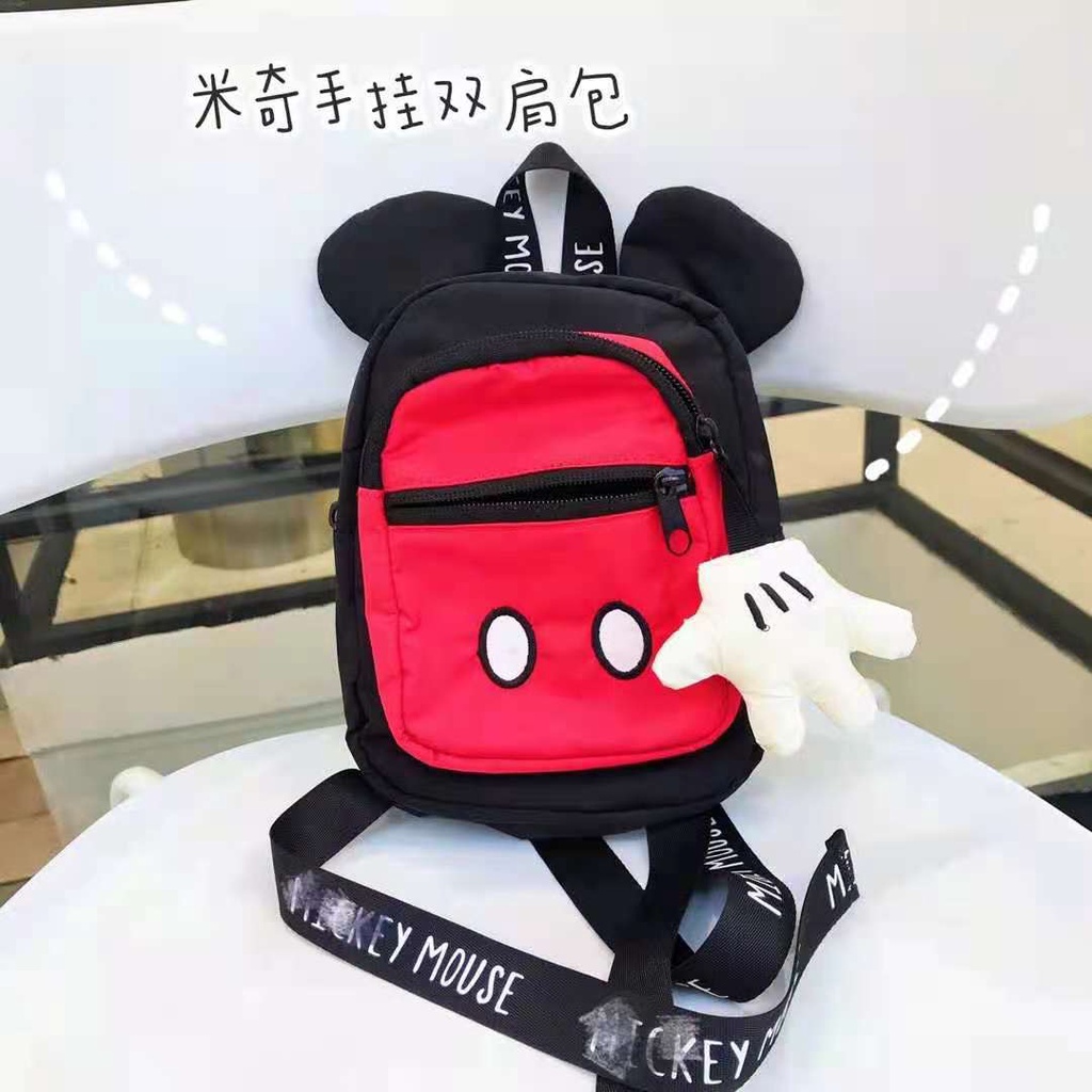 littlekiddoss BA2102 Tas Ransel Anak Karakter Ransel Miki Lucu Import Tas Anak Mouse Unisex