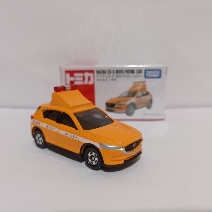 Tomica No 52 Mazda CX-5 River patrol car police diecast mobil polisi