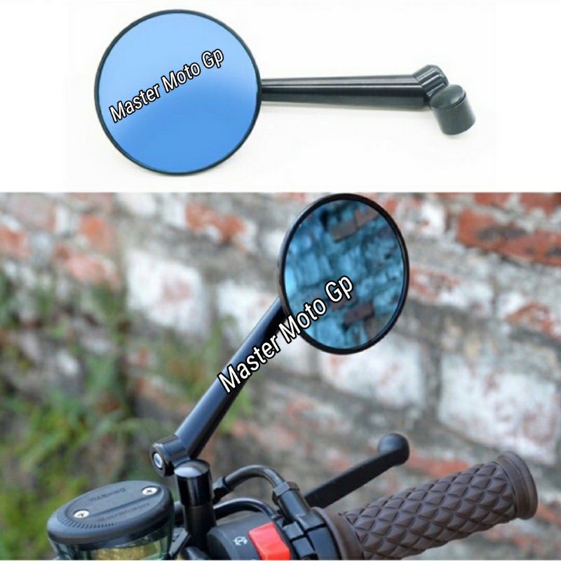 Spion Jokowi Aluminium Alloy Retro Cermin Bulat Spion classic fazzio genio lexi scoopy fino