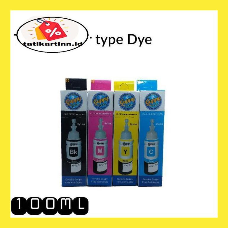

740Dpppt Tabung Infus Printer + Tinta Dye Ink 100Ml Untuk Inkjet Printer 8D6Mpt0P