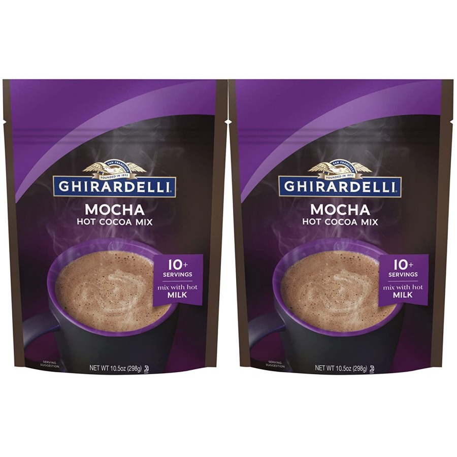 

(MINUMAN BUBUK) GHIRARDELLI HOT COCOA MIX MOCHA 298GR