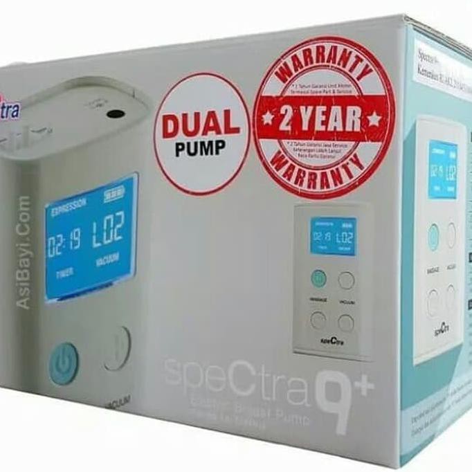 Termurah Spectra 9+ Pompa Asi Elektrik Pumping 9 Plus Breast Pump
