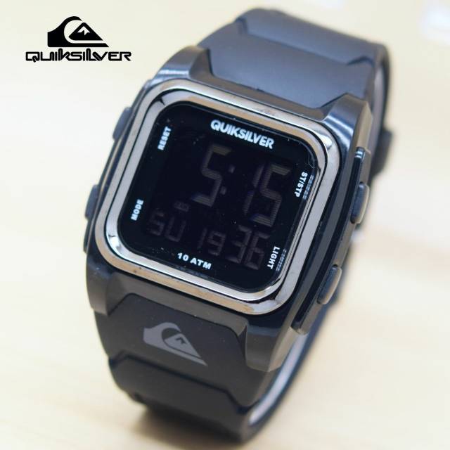 Jam Tangan Pria Quiksilver Rubber Square