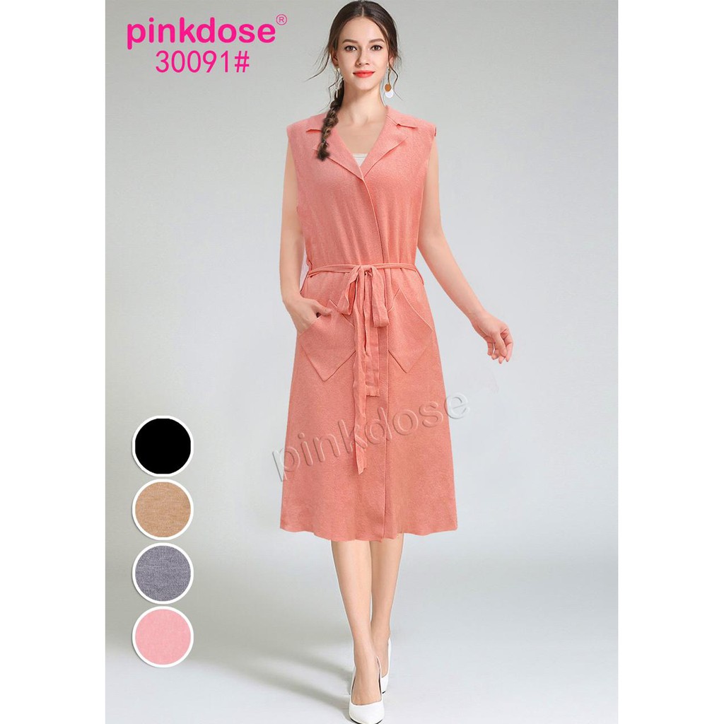 RAJUT PINKDOSE - LONG OUTHER - CARDIGAN RAJUT