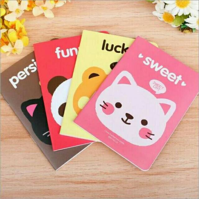 

Note Book Mini/ Buku Tulis Kecil LUCU