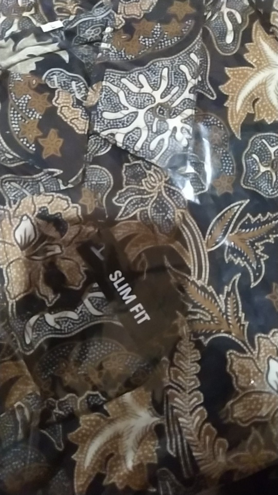 Kemeja Batik Pria Lengan Panjang Slim Fit Batik Pria Lengan Panjang Modern