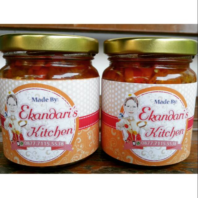 

Sambal homemade by Ekandari's Kitchen