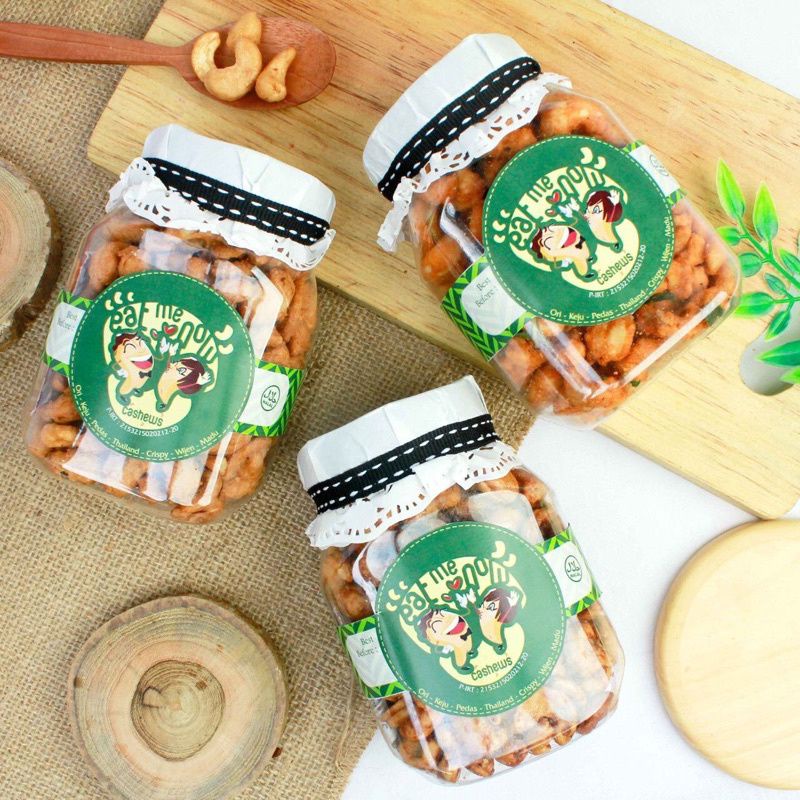 

(Hafiz Store) Kacang Mete | Cashew Eat Me Now Traveling Size Jar Aneka Rasa