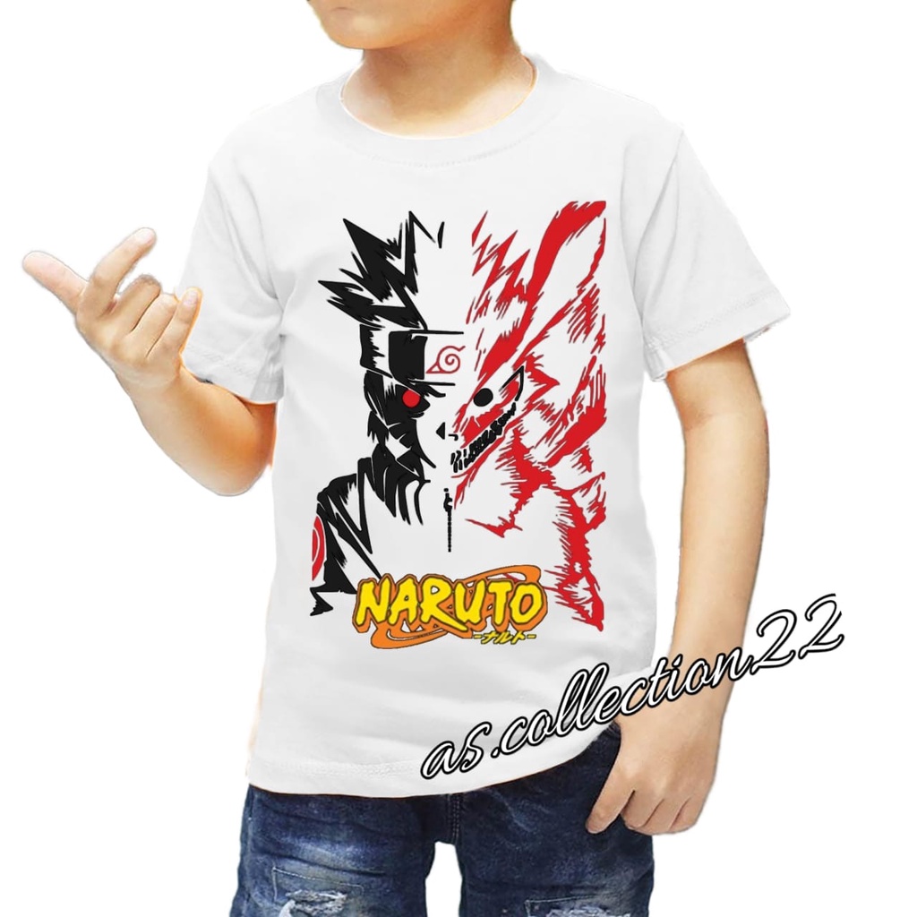 KAOS ANAK LAKI NARUTO ATASAN