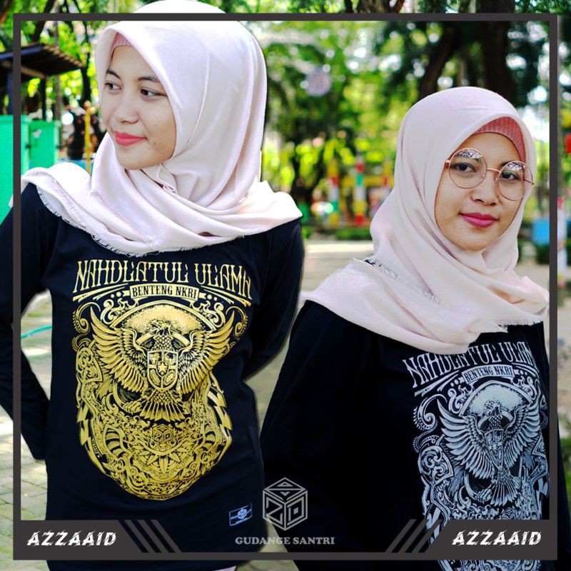 KAOS SANTRI_KAOS NU BENTENG NKRI/KAOS DAKWAH/BUSANA KAOS MUSLIM