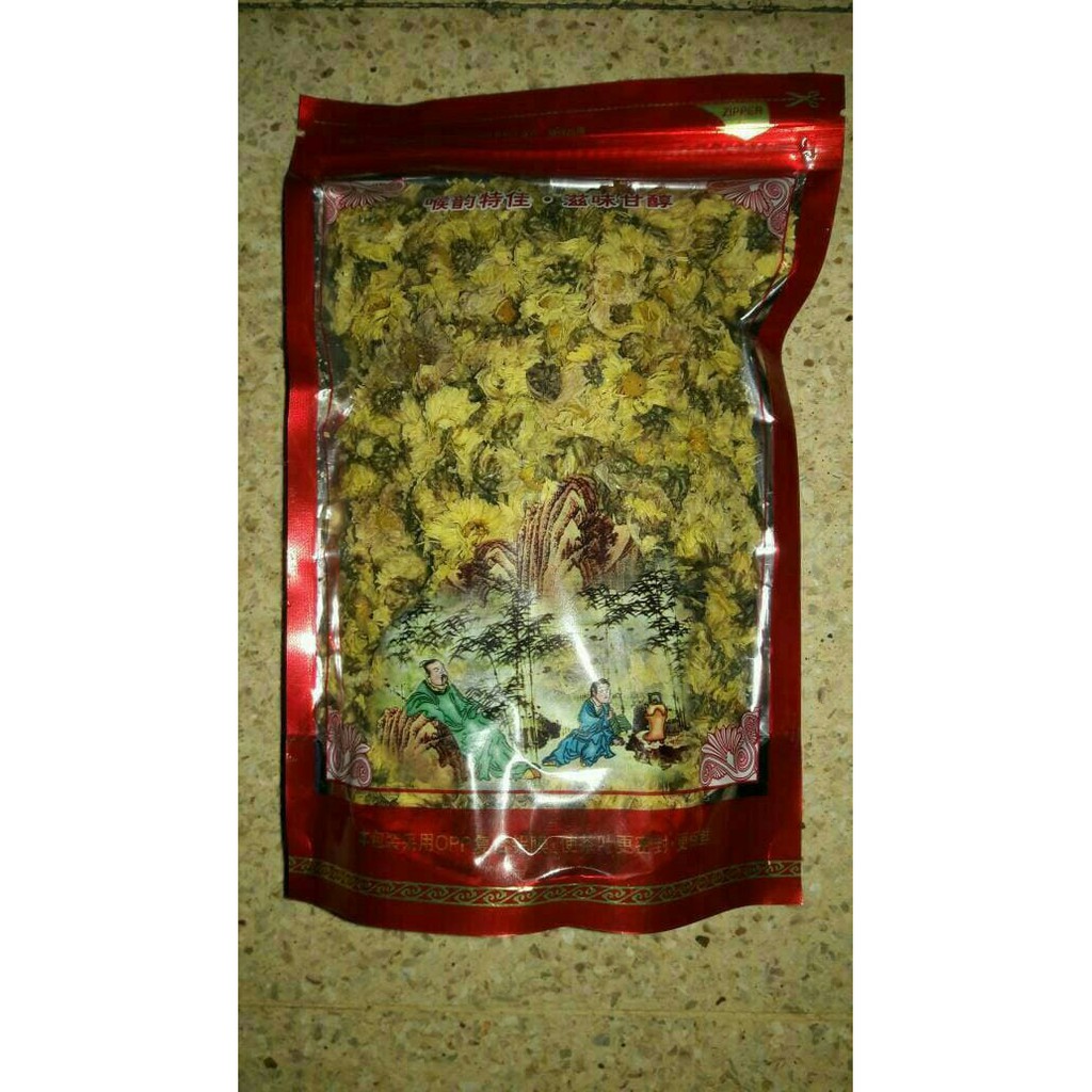 

100 G GR GRAM JING XUAN JU HUA 精选菊花 PREMIUM KUALITAS SUPER PILIHAN TERBAGUS TEH BUNGA CHRYSANTHEMUM FLOWER TEA KEMBANG KRISAN CRYSANT